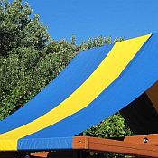 MightyCoverscom's tweet image. How did your play set tarp make through the winter? Get a replacement at MightyCovers.com. #Rainbowreplacementtarp #Canopy #playsettarp