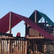 MightyCoverscom's tweet image. How did your play set tarp make through the winter? Get a replacement at MightyCovers.com. #Rainbowreplacementtarp #Canopy #playsettarp