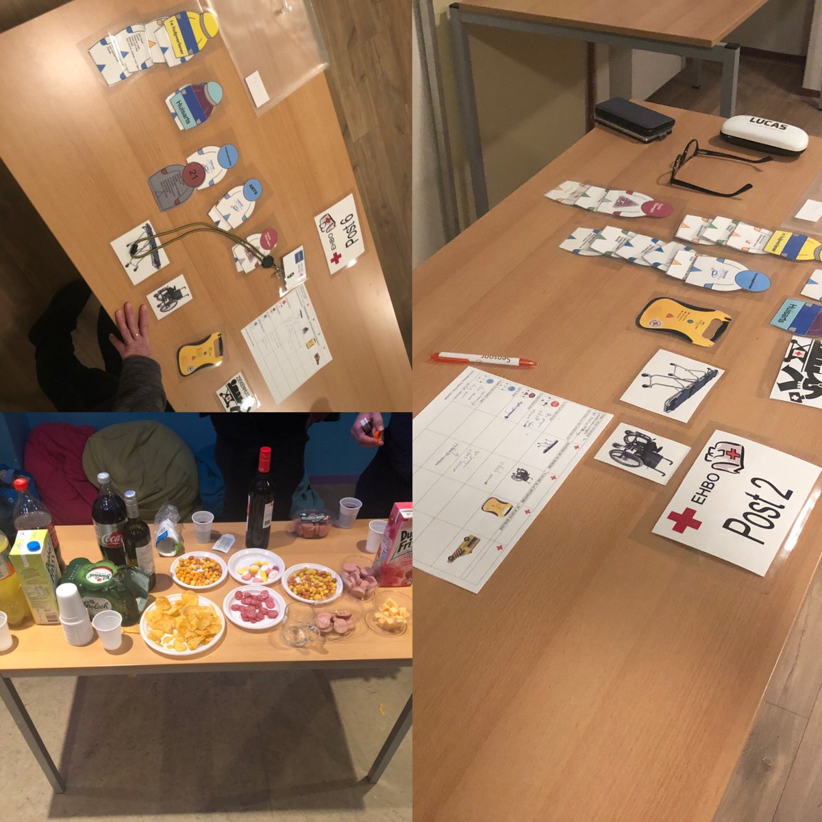 Wat een leuke eerste herhalings avond.  Nu lekker aan de Nieuwjaars borrel.