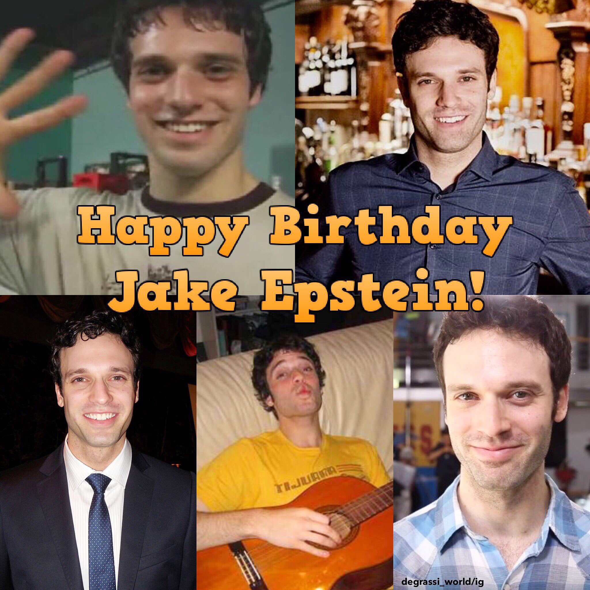 Happy birthday to one of the most talented and funny people EVER!!!! Jake Epstein!!!!!   