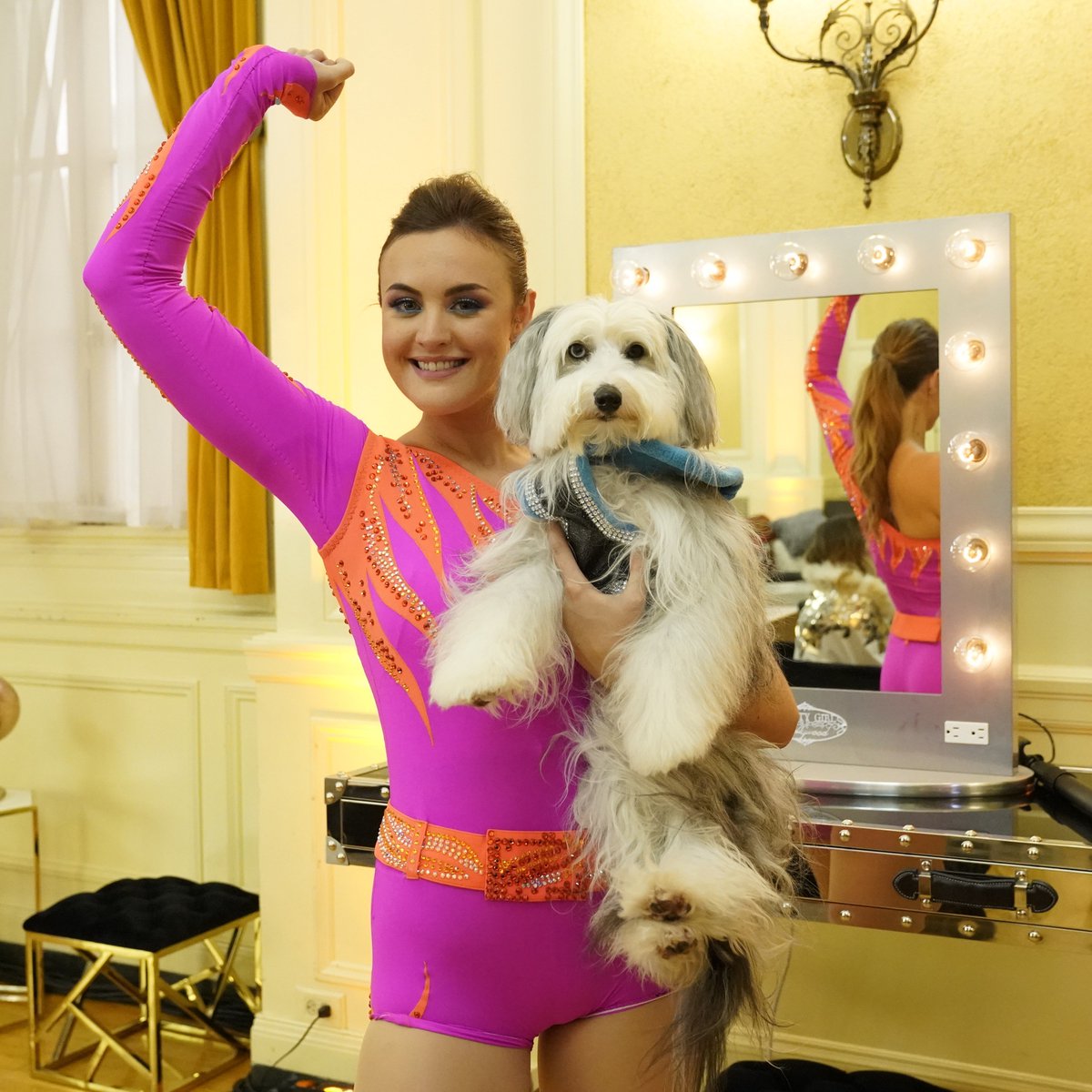 Get the pupper in your life to be just like @ashleighnsully! ❤️ 🐶