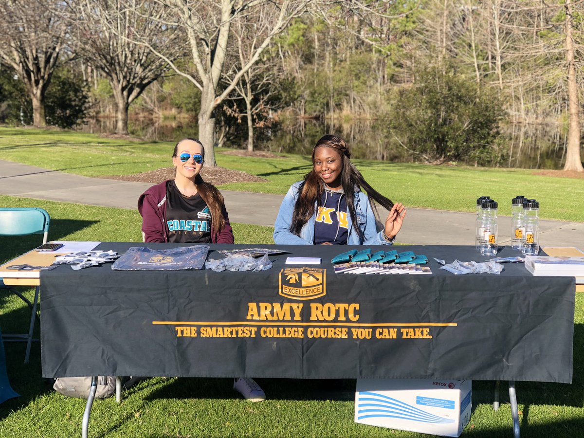 CCUArmyROTC's tweet photo. Come check us out today!! Will be on Prince Lawn til 2pm! https://t.co/Dme7ah2z6W