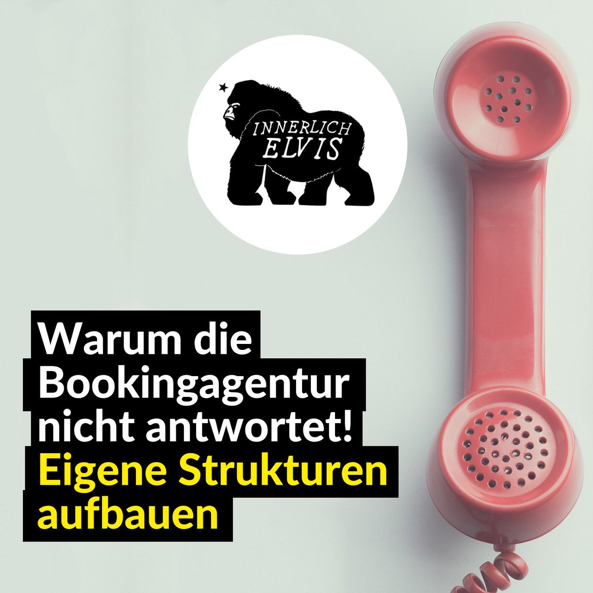 Warum antwortet die Bookingagentur nicht, obwohl deine Mucke geil ist? Die Auflösung gibts hier: bit.ly/StrukturenAufb…