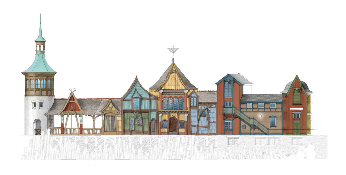 EPHistorama's tweet photo. One year ago, @europa_park published the first concept art for the new Scandavian area. https://t.co/XsiRkWrGac