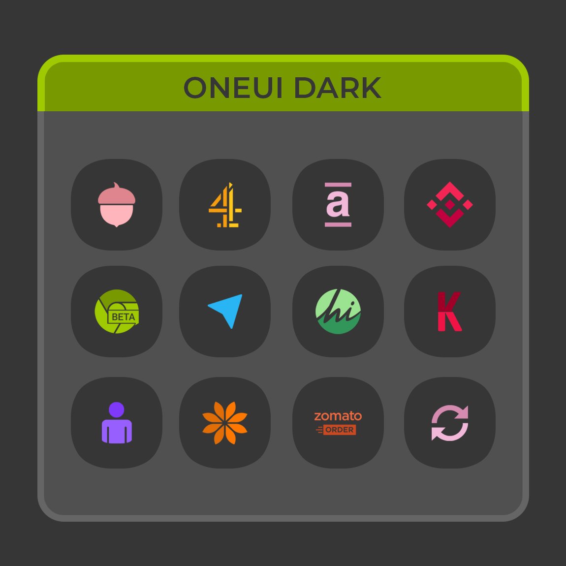 BinodRay0's tweet photo. Added 300+ new icons and now #OneUiDark has 3200+ icons. Don't forget to explore them out.
https://t.co/fpo7ZwSysE https://t.co/Ht8VpJwlQZ