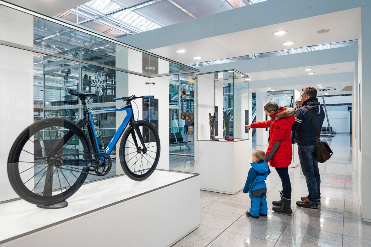 DanSpress's tweet photo. Mobility solutions of the future exhibited at Munich Airport T2 https://t.co/zKWLgCLD9Z @MUC_Airport #SimplyMove #Bavaria https://t.co/mcZdn9GqhL