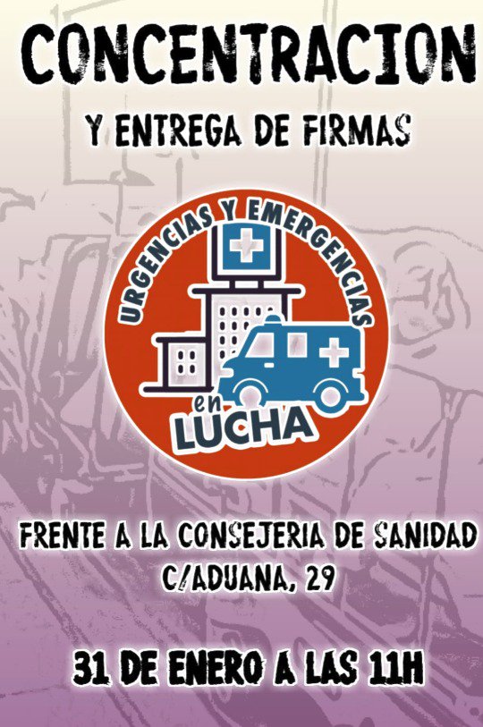Que no te engañen: las urgencias de tu hospital no han colapsado por el invierno y la gripe. Son perfectamente previsibles: el invierno viene siempre después del otoño y la gripe en torno a Enero. El colapso se debe a los RECORTES EN LA SANIDAD PÚBLICA