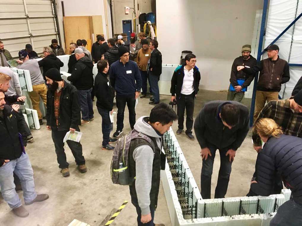 BuiltGreenCan's tweet photo. Next Friday, the Vancouver ICF Training Centre in #Delta is the place to be! #FabForm is doing a Nudura ICF training seminar with guest speaker Luke Dolan of #CapitalHomeEnergy. Product BUILT GREEN® approved for use in our programs, 4 CPD points @BC_Housing, & look at that lunch! https://t.co/YfgBjvIn35
