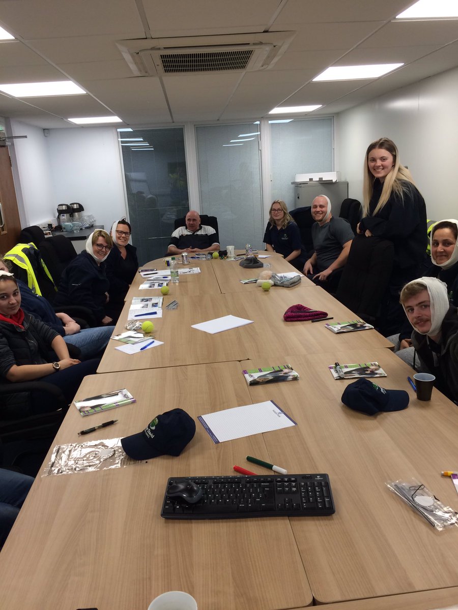 LifesaverTech's tweet photo. Some of the team @ArthurDavidFWS hopefully enjoying a first aid day! https://t.co/iZgAoVPzls