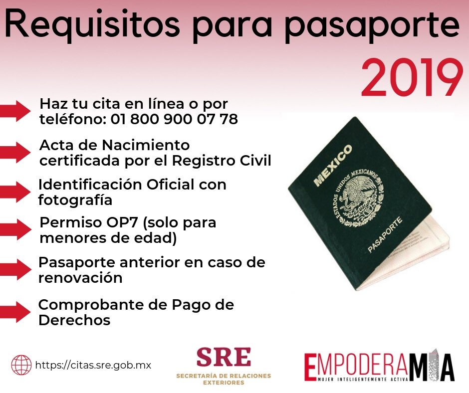Requisitos Para Tramitar El Pasaporte Mexicano Por Primera Vez My XXX