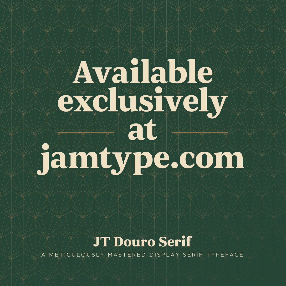 JT Douro Serif is available for purchase exclusively at jamtype.com

#font #typeface #design #graphicdesign #jamtype