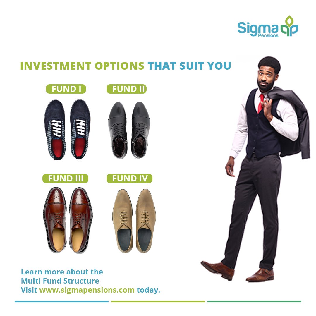 access_arm's tweet photo. Your retirement is not a one stop shop anymore.
With the Multifund Structure, you have the freedom to chose how your funds are invested based on your risk appetite.
Want to move to another fund, reach out to us.
#MultiFundStructure #SigmaPensions #WorkingForYou https://t.co/N2UBgoBf3A