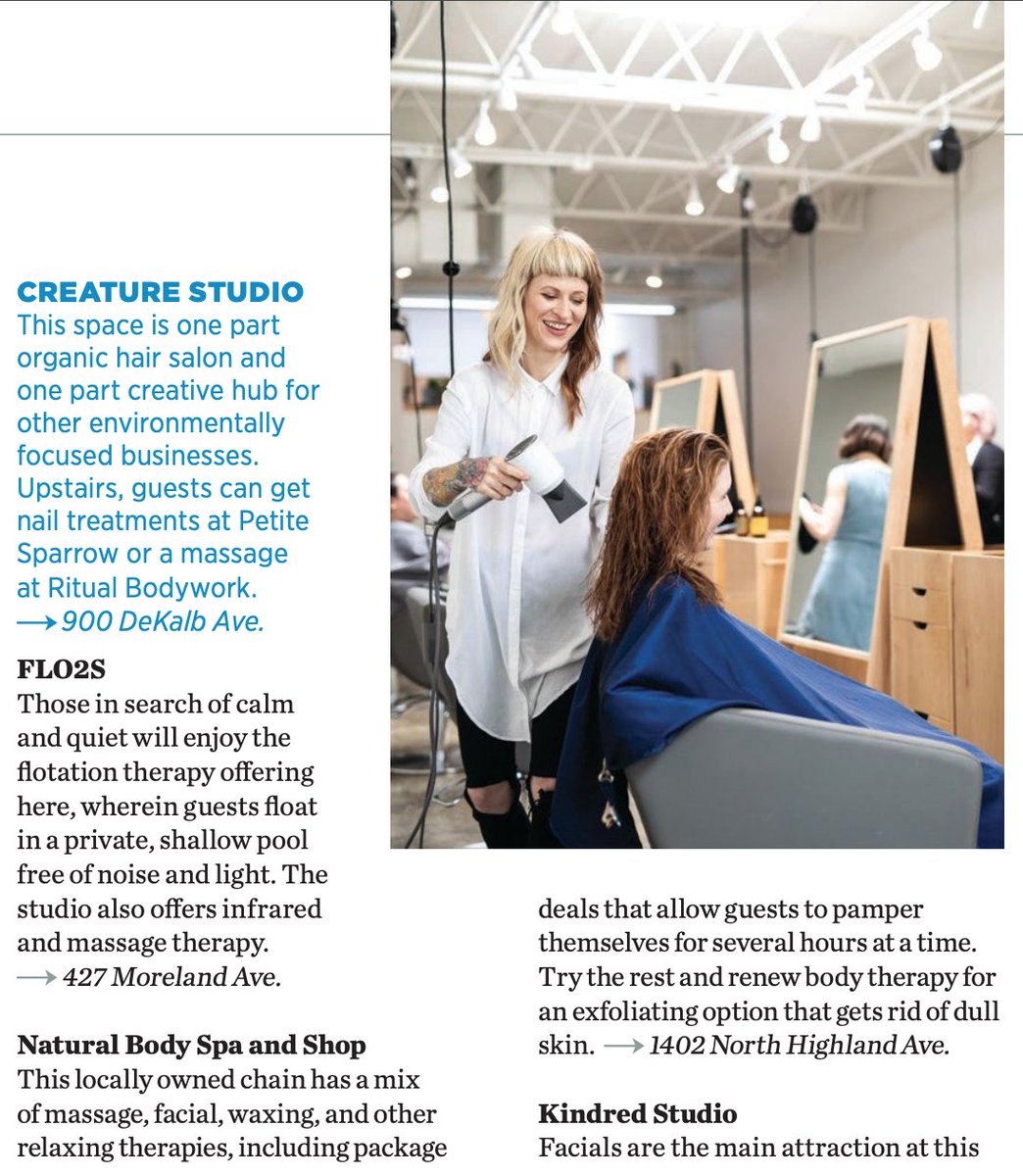 If you're coming to #ATL for the #SuperBowl you have to stop by #CreatureStudio for a visit. The official Super Bowl guide says so! goo.gl/uBdG7y