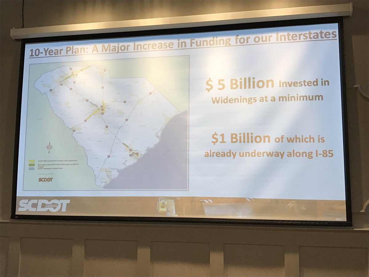 townerb's tweet photo. If you wondered why you hit so many interstate traffic jams on I-85 in SC.... #CFMA https://t.co/obPaBzqo5G