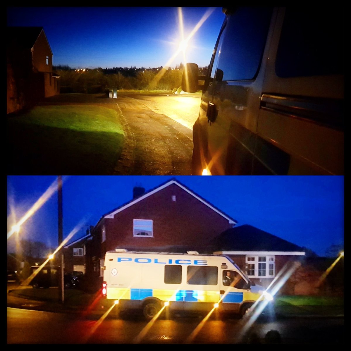 BrownhillsWMP's tweet photo. Out and about this evening in the Allens Lane / Hillwood and wider Pelsall area following recent car key burglaries. Please follow our link to burglary crime prevention advice and make it harder for them: https://t.co/AxOE7qh79v Look out for your neighbours too ๐ฎ๐ปโโ๏ธ๐๐ป #opfocus https://t.co/UkOqeQQPdN