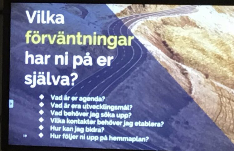 Att få göra denna resa tills med 50 pers som är så taggade är en ynnest! Vi förväntar oss inte inspiration, tips och idéer! Vi förväntar oss att VI ställer frågor, skapar lärande hos varandra, utmanar varandra i tankarna, lyssnar och hjälper! #lindu #lidskol #bett
