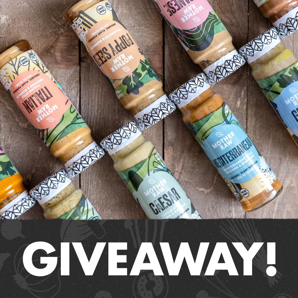 We just launched a GIVEAWAY to win our new dressings! Head over to our Instagram to enter 👉 instagram.com/p/BstCVAThj13/