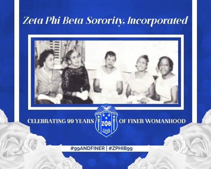Happy Founders’ Day to the amazing, phenomenal, illustrious, exquisite, educated, beautiful, FINER women of Zeta Phi Beta Sorority, Inc! #zphib1920 #zphib99 #zpb #scholarship #service #sisterhood #FINERWOMANHOOD