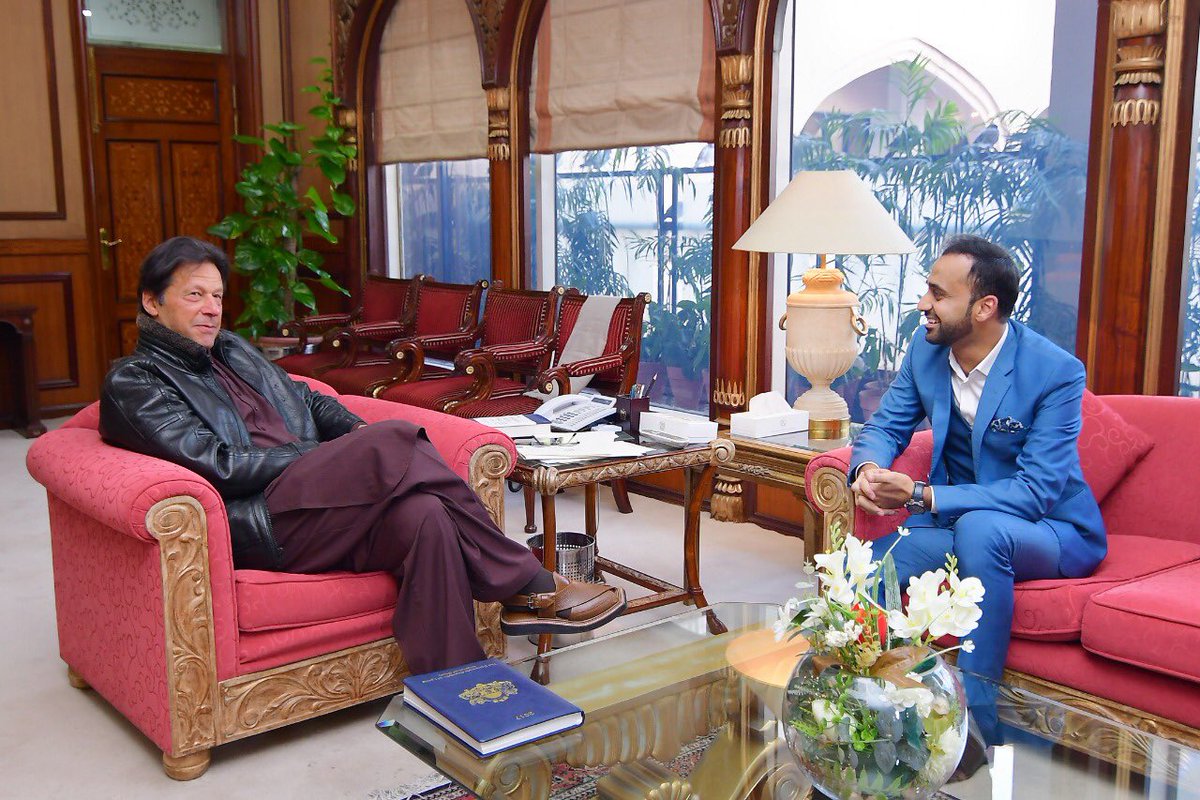 وزیر اعظم پاکستان سے ملاقات۔۔۔
