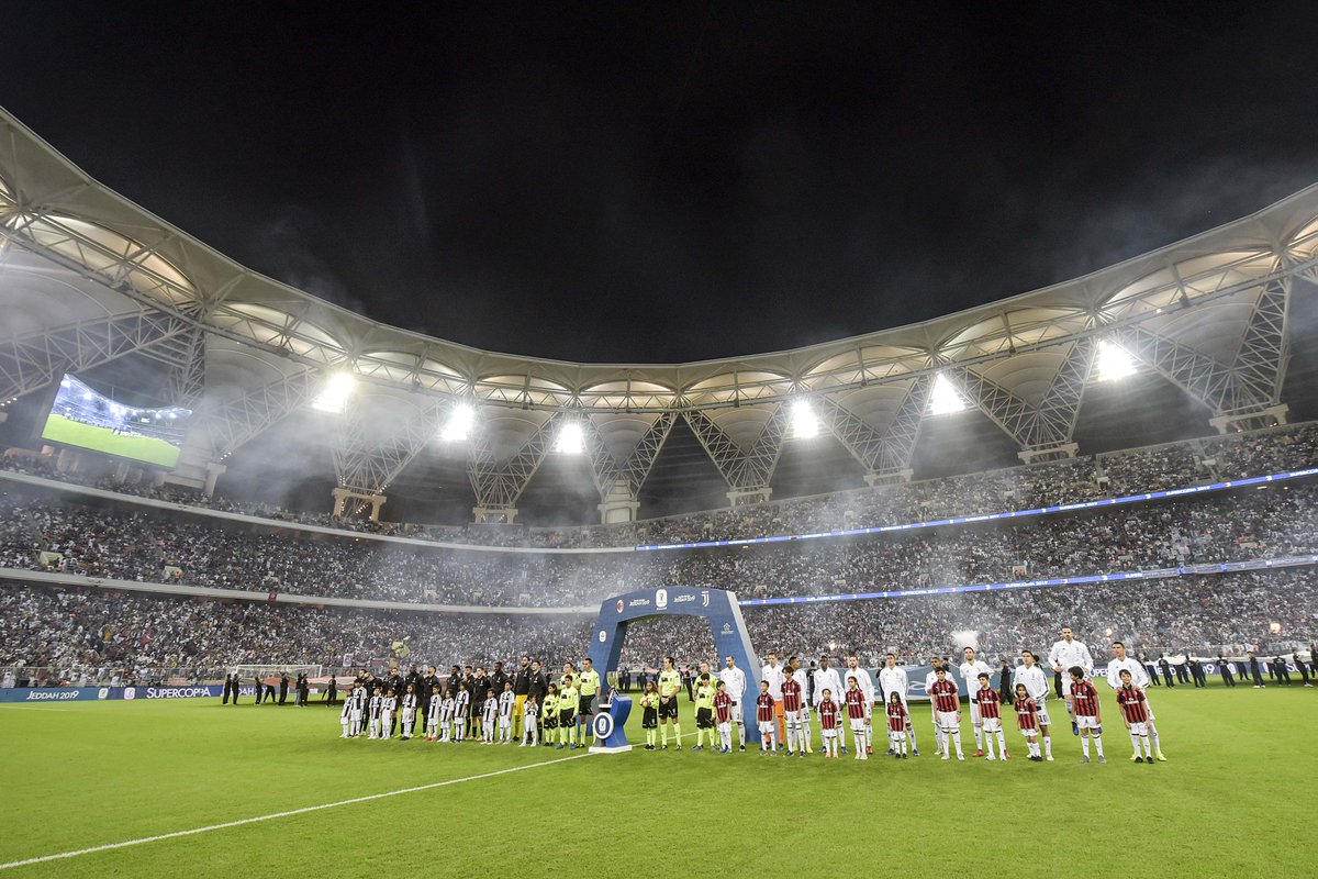 今夜の舞台、キング・アブドゥッラー・スポーツシティ・スタジアム 🏟
#JuveMilan #SuperCup #ForzaJuve