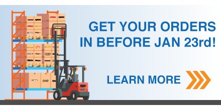 InnexInc's tweet photo. Innex will be performing warehouse inventory January 23rd - 25th and will not be processing orders during this time.  Please contact your sales rep or order online to place your order before! https://t.co/TWaoKwcIQo https://t.co/x1EFaBvaiv