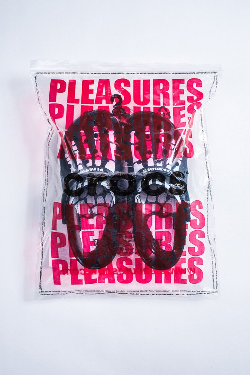 Something Different! PLEASURES Reveals A New Collaboration With @Crocs https://buff.ly/2CkKU16 #Style #Footwear