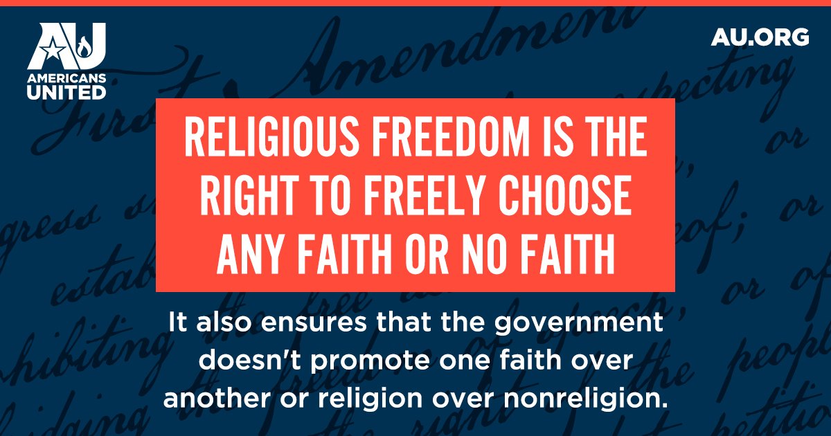 Recognizing #ReligiousFreedomDay for everyone, regardless of religious beliefs. #ReligiousFreedomIs