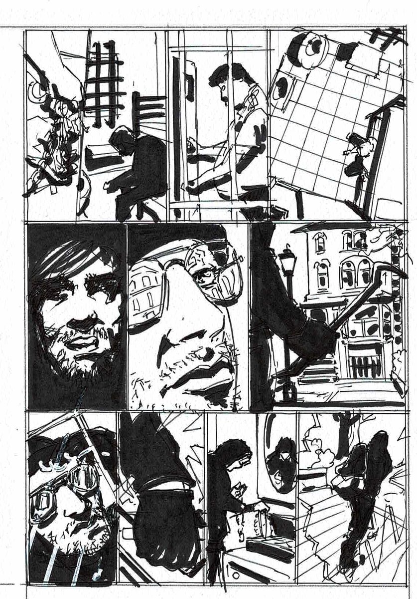 A page from my upcoming comic, along with a sample of my artistic process.
“Spun You A Web” is a poem written by <a href="/nath_whitfield/">Nathan Whitfield</a> illustrated by myself.
#comicartist #poetry #illustration