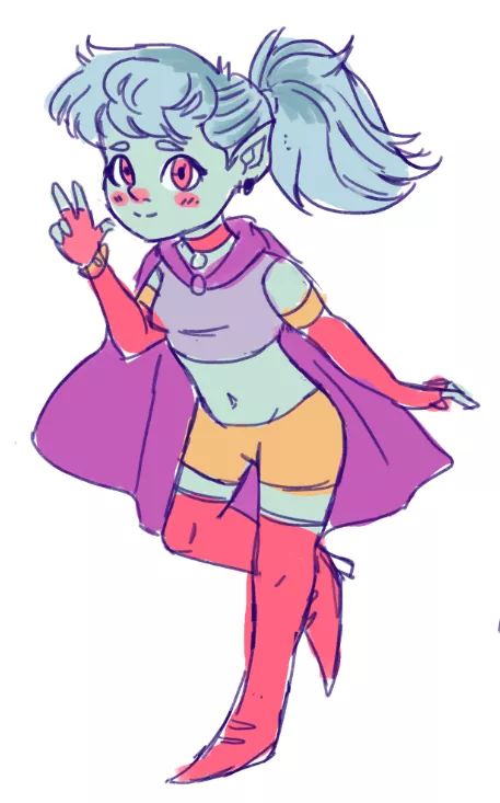 I've only been doodling lately, but I feel like I'm learning a lot lmao 
