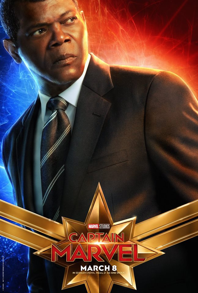 MarvelLATAM's tweet photo. Te dejamos los nuevos pósters de personajes de #CapitanaMarvel. ¡Muy pronto en cines! (1/3) https://t.co/d79VvuhEkN