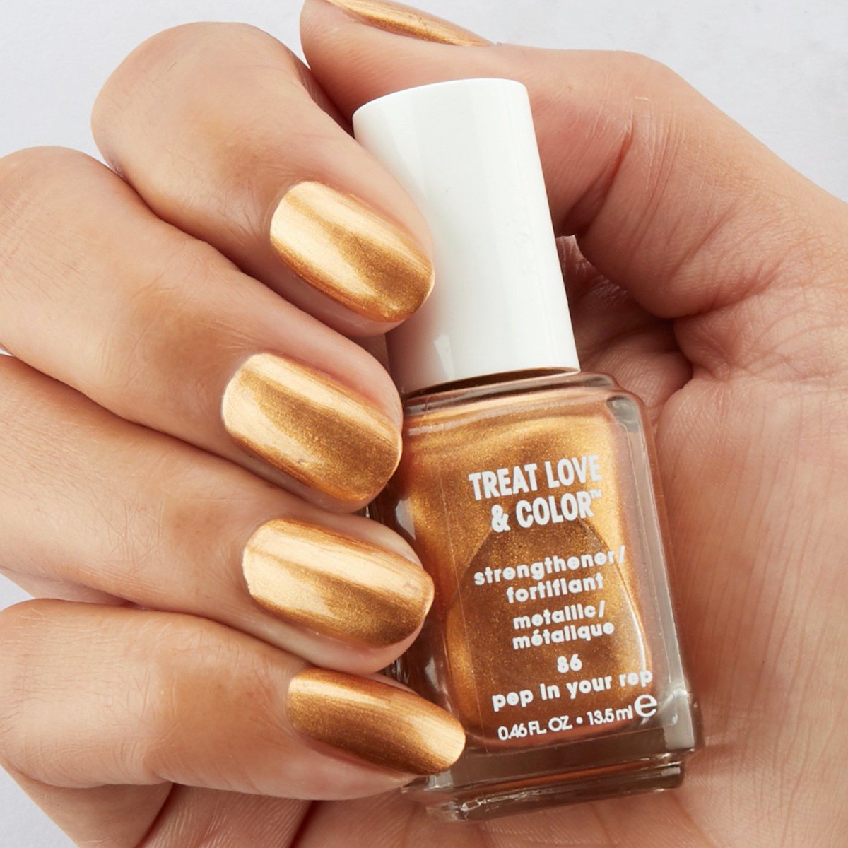 "missed our HSN show this morning? you can still shop our *NEW* TLC metallics (like this beauty, 'pep in your rep') online now: http://gohsn.co/BLHcq4 💫💕💅 "