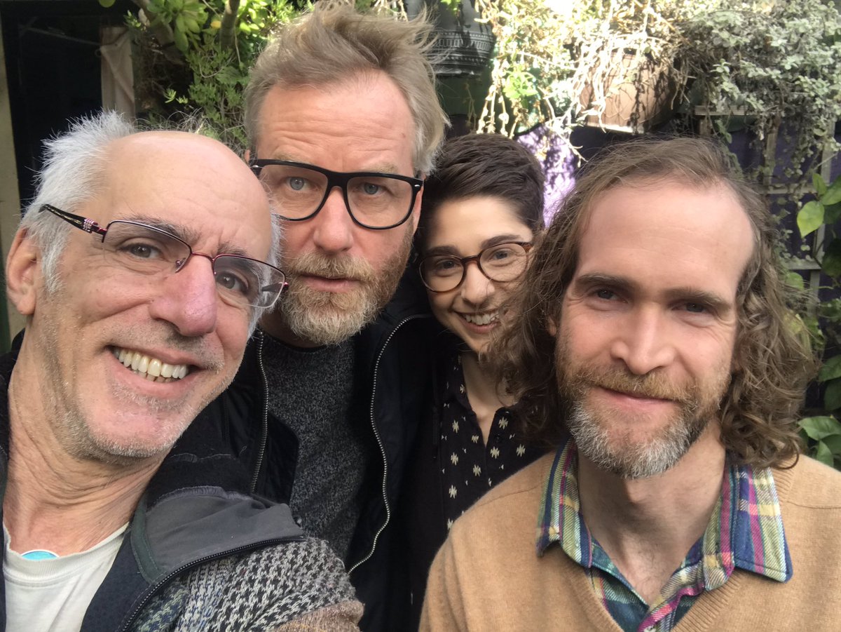 EarthstarVenice's tweet photo. Just had a great visit from @MattBerninger from @TheNational. Here with Jamie &amp; engineer Sean O’Brien #thenational #mattberninger https://t.co/wJa8fZipOH
