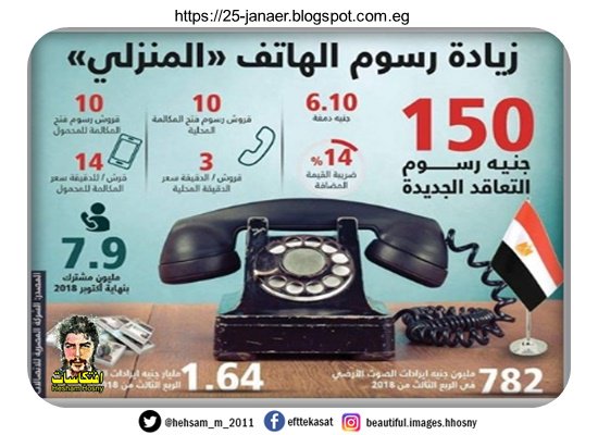 زيادة رسوم الهاتف المنزلي. زيادة رسوم الهاتف المنزلي.