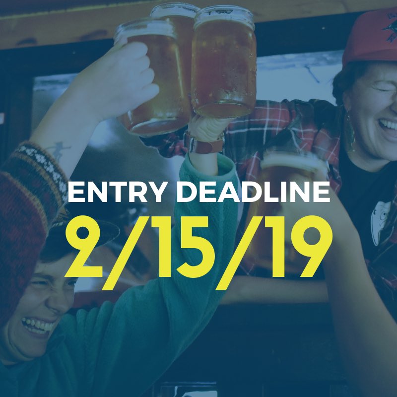 We're one month out from SheBrew, but there's still plenty of time to enter!⠀

Brewing Broads! Join us in the third annual all-womxn SheBrew homebrew competition! Entry deadly is February 15th.⠀

Find details + shipping info at shebrew.beer

#homebrew