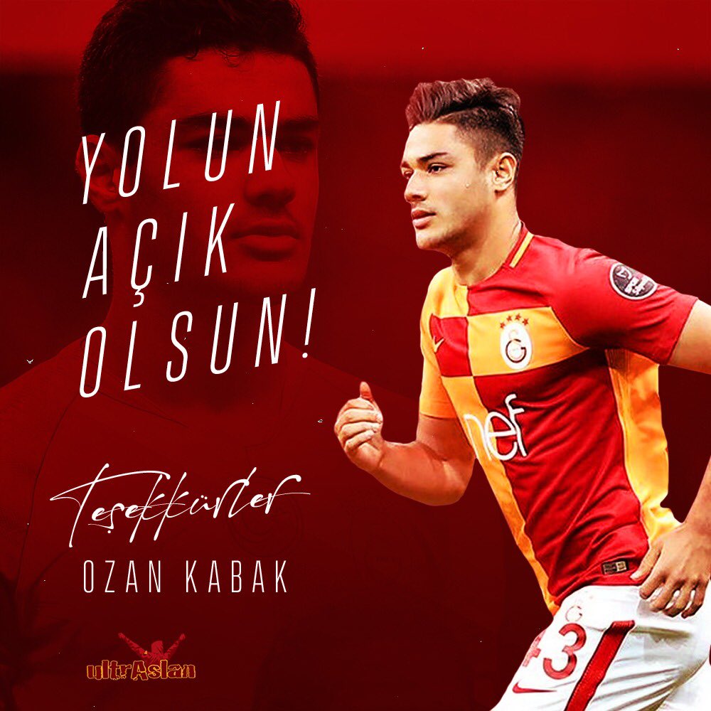 Formayı giydiği her an gurur duyduğumuz Galatasaray'ın evladı Ozan Kabak'a bundan sonraki kariyerinde üstün başarılar diliyoruz! 

Formamızı terlettiği her an için, kulübe kattıkları için teşekkür ediyoruz! 

YOLUN AÇIK OLSUN ASLAN PARÇASI!