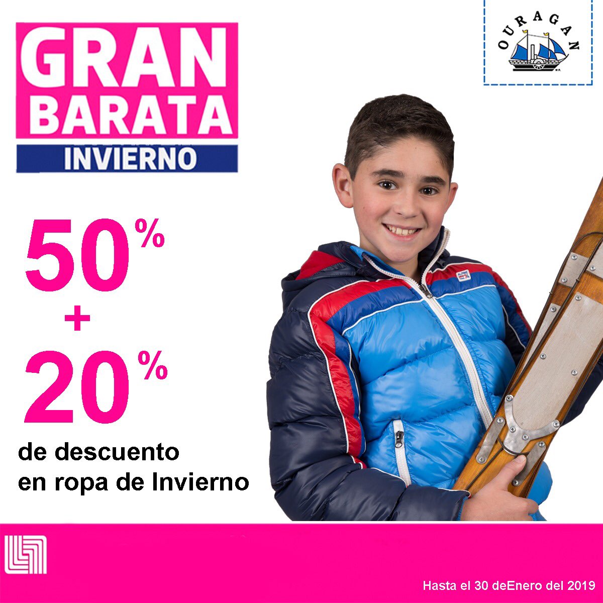 Aprovecha nuestro 50% + el 20% de Descuento en nuestra ropa de Invierno #Ouragan, encuentra esta promoción en tu tienda #Liverpool más cercana.