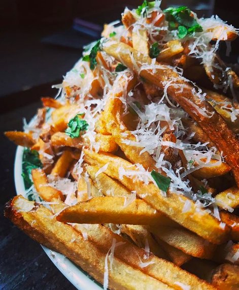 Our truffle fries are perfection. Available during lunch and dinner, perfect for whenever the craving strikes.