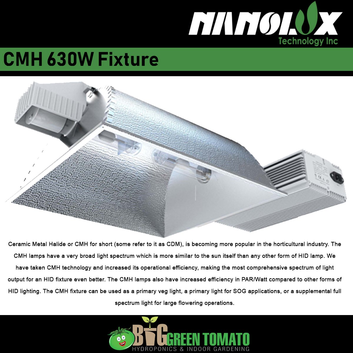 BIGGreenFarmers's tweet photo. Check out the #CMH630W Fixture from #Nanolux #BigGreenTomato today!

#NanoluxTechnology #BigTomatoFam #GrowYourOwn #Hydro #Hydroponic #Gardening #MichiganGrown #Agriculture #Cultivation #FlowerPower #GrowLife #Greenhouse #GrowLights #LightSystems https://t.co/9e3WunMSTV