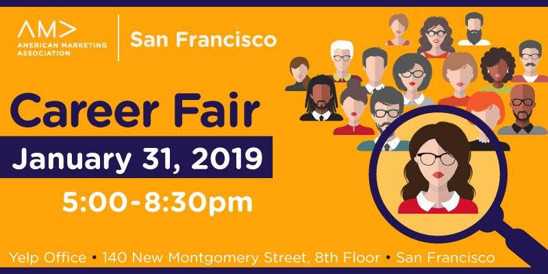 goldenashby's tweet photo. Are you looking for a new job to jump start your New Year? @SFAMA @CreativeGroup @vitamintalent have put together this awesome Career Fair @Yelp with top companies recruiting to help you find your dream job! Join us!  https://t.co/7F2nlzQRyF #jobseeking #sfbayarea #sfama https://t.co/SAFvj16xEm