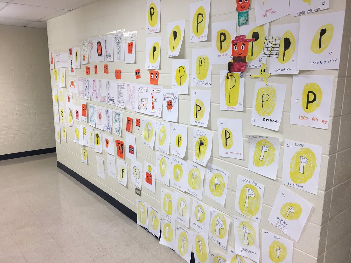 mkuntz63's tweet photo. It just keeping growing and growing. Lincoln School is over 67,000 polycoins. Way to go!!! #PolyChallenge #polycoins @TerriSilva14 #oakpark97 https://t.co/5OFLX83SYz