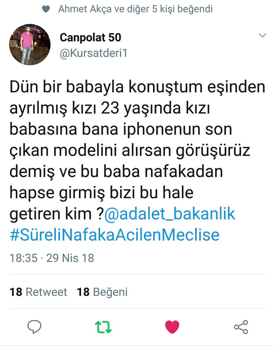 @insansayilsin @RT_Erdogan @fuatoktay06 @abdulhamitgul @ZehraZumrutS @adalet_bakanlik @ailevecalisma @kademorgtr @TRombudsman @magdurhaklari @AvSerefMalkoc #İştirakNafakasıİleVelayetSömürüdür Evlilk gibi kutsal bir müesseseyi;maddiyata endeksleyerek yapan,Evlilik cüzdannı hesap cüzdanı,çocuğunun nüfusunu mülk tapusu olarak görenBu durumu suistimal eden Aile kavramını yokeden çocukları bu işe alet eden, @akadirkaraduman @ebruasilturk