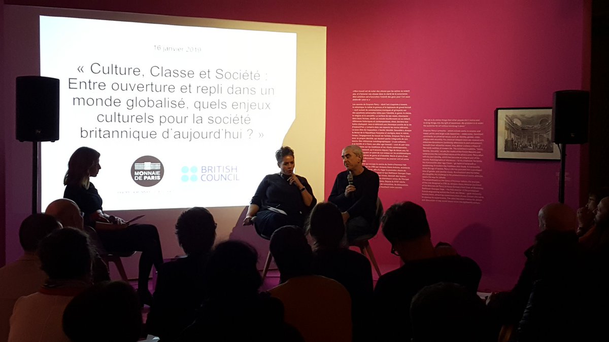 AChadwick01's tweet photo. Culture &amp; class @MonnaieDeParis . Fascinating 2 hear @KitdeWaal &amp; @mcallisterfilms in conversation w/@evelinginparis. @fr_British https://t.co/kB41N14kS3