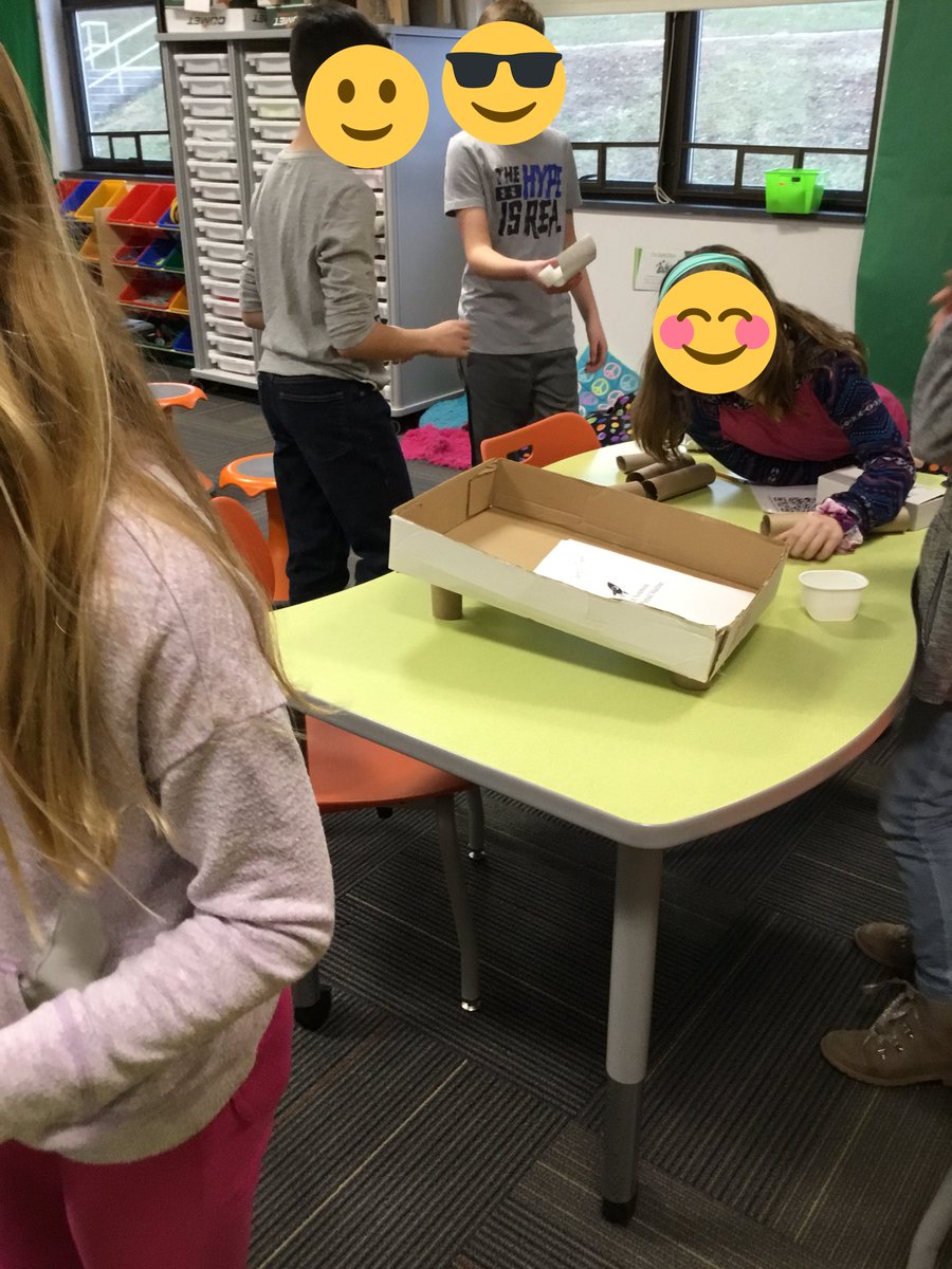 Love when I over hear my students saying, “I wish I could do this all day.” 5th grade Pinball wizards. #CVExplorations #SilverSpringES #makerspace #cardboardcreations