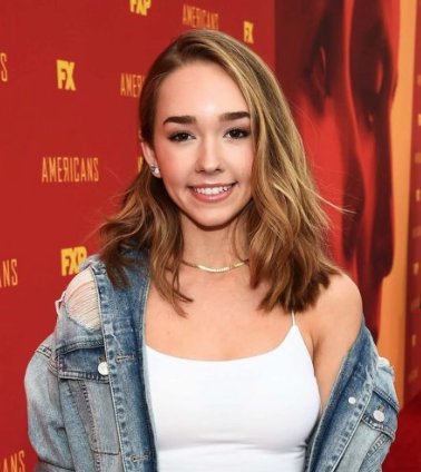 Holly Taylor as young Nancy Pelosi
