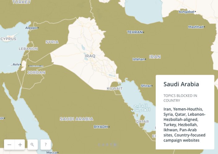 How do conflicts between states in the MENA region translate into Internet censorship practices? Internet Monitor's latest report, by <a href="/helminoman/">Helmi Noman</a>, finds that governments are increasingly blocking content from rival states: thenetmonitor.org/bulletins/inte…