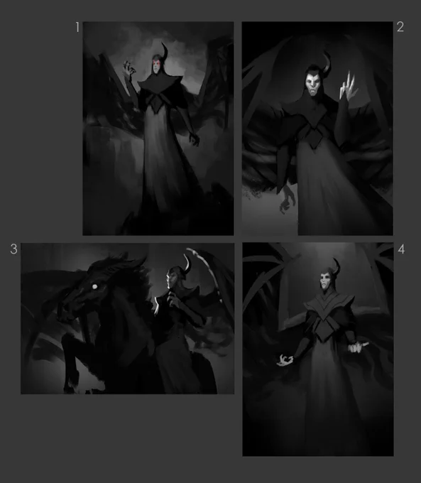 Which thumbnail? #fantasyart #fanart #dnd #rpg #illustration #digitalpainting 