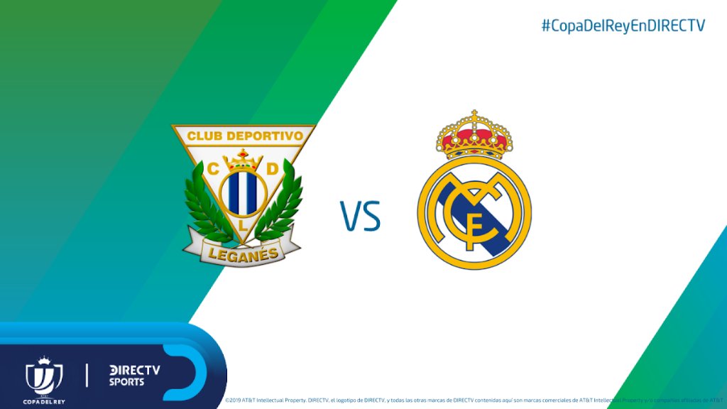 🏆🇪🇸 Real Madrid consiguió una buena ventaja en la ida ante Leganés: 3-0. ¿Cerrará la serie de visitante?
17:25hs por los C610/1610HD y DIRECTV Play http://link.dtvla.com/dbbe9d6f ¡Relata @FDVENE y comenta @Gustavo_che! #CopaDelReyEnDIRECTV