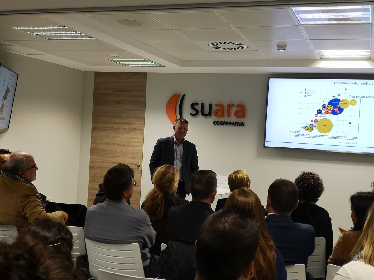 ricard234's tweet photo. El rol de l'administració, sobre tot quan la tecnologia va més ràpid que el mercat, és fonamental per impulsar la innovació, segons @XavierFerras #suaralab @suaracoop https://t.co/EFUkBgHst7