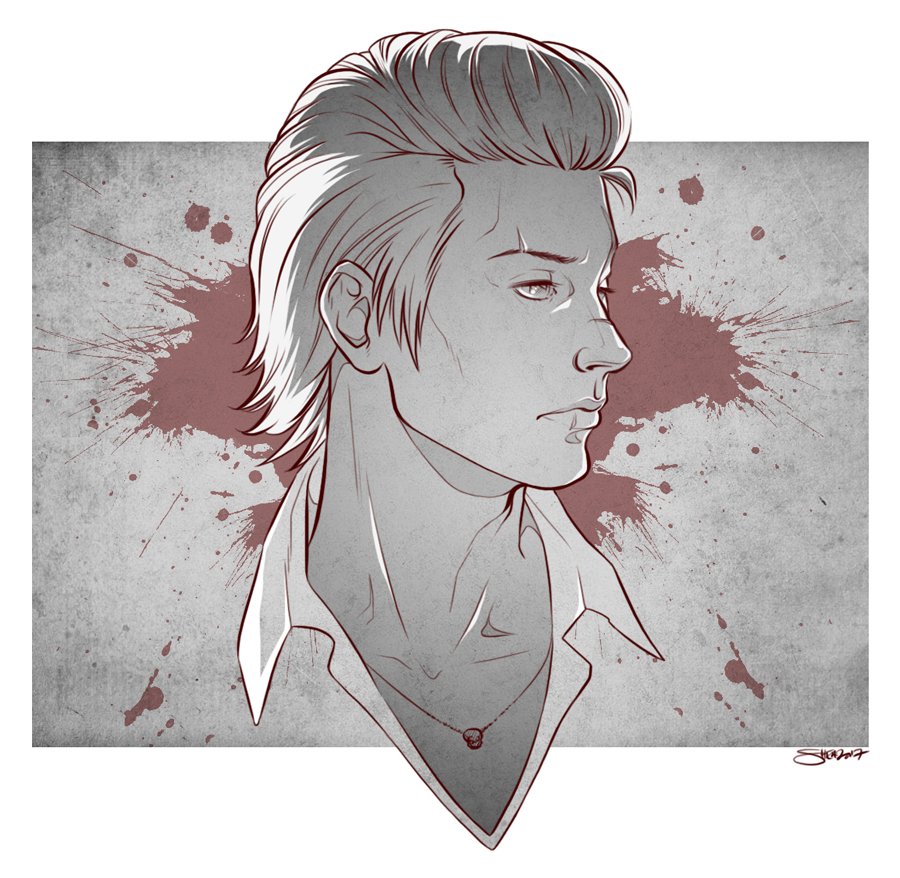 An oldie but it still has it's charm. That pompadour still gives me trouble though  (눈‸눈) #ffxv #ignis #ignisscientia