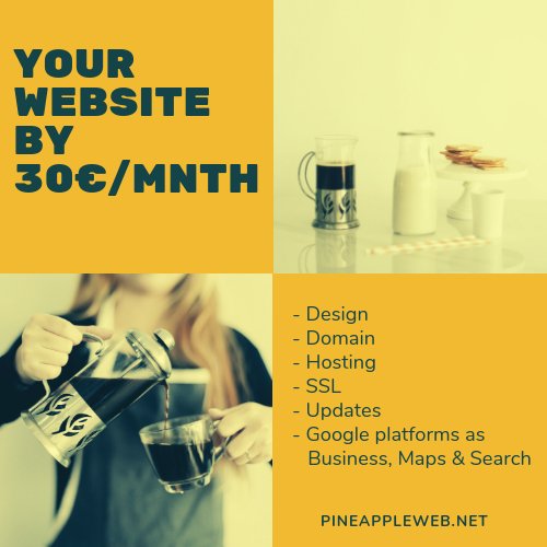 pineapple__web's tweet image. ONLY 30€/MONTH

Write us!